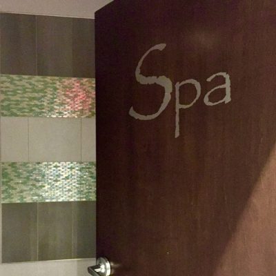 Spa Entrance